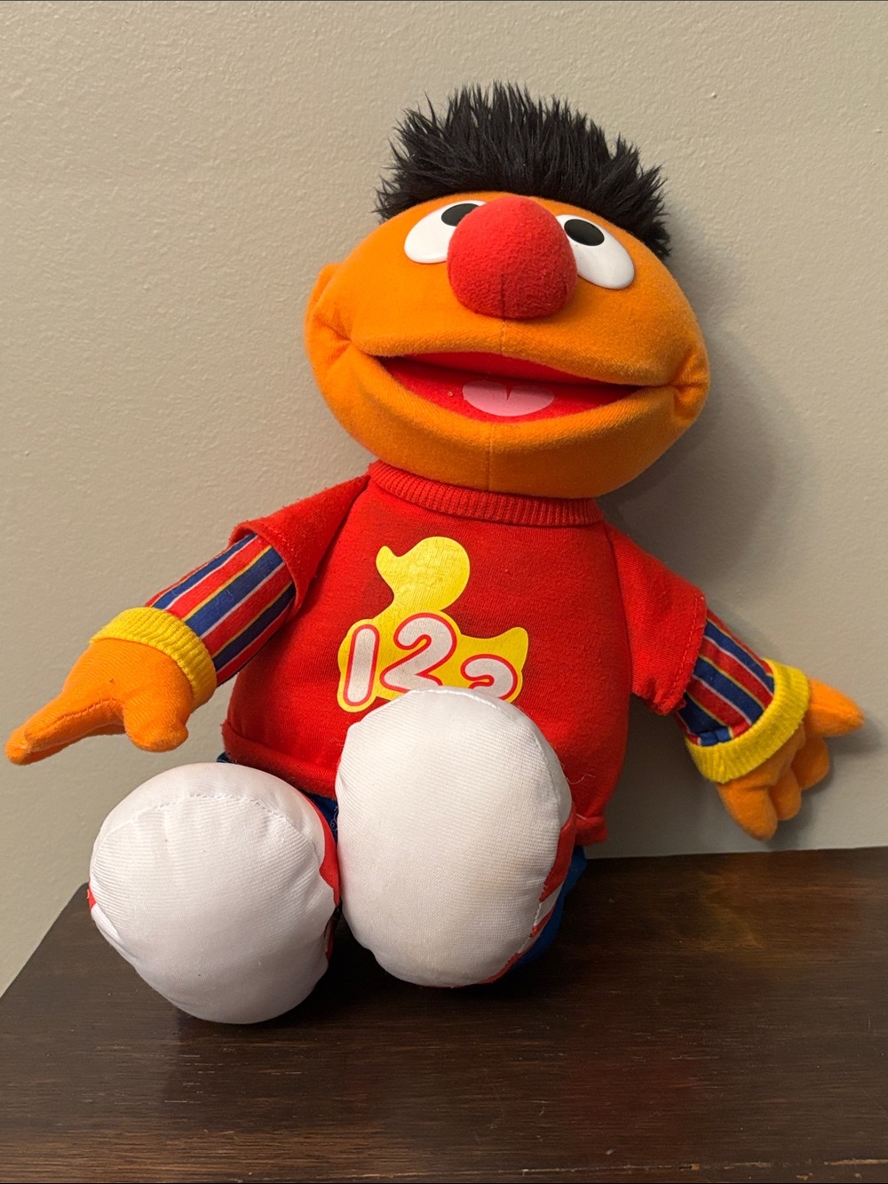 Sesame Street Playskool Rockin’ Numbers Ernie EUC Working!